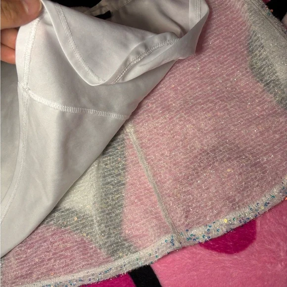 Forever 21 White Sequin Wrap Skirt - Picture 5 of 14